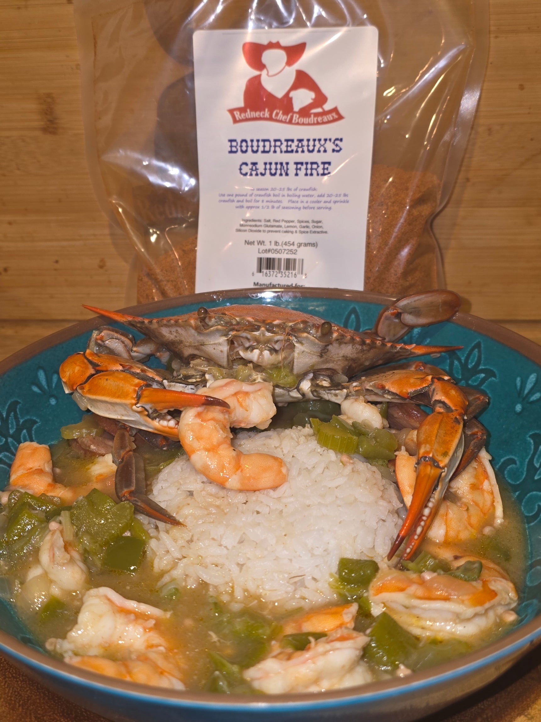 1 lb Cajun Fire Seasoning